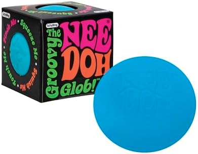 Schylling NeeDoh Original - Sensory Fidget Toy - Green - Ages 3 to Adult , 1 Count ( Pack of 1)