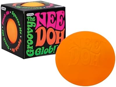 Schylling NeeDoh Original - Sensory Fidget Toy - Green - Ages 3 to Adult , 1 Count ( Pack of 1)