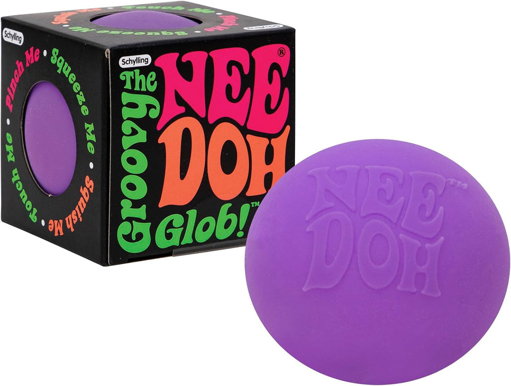 Schylling NeeDoh Original - Sensory Fidget Toy - Green - Ages 3 to Adult , 1 Count ( Pack of 1)