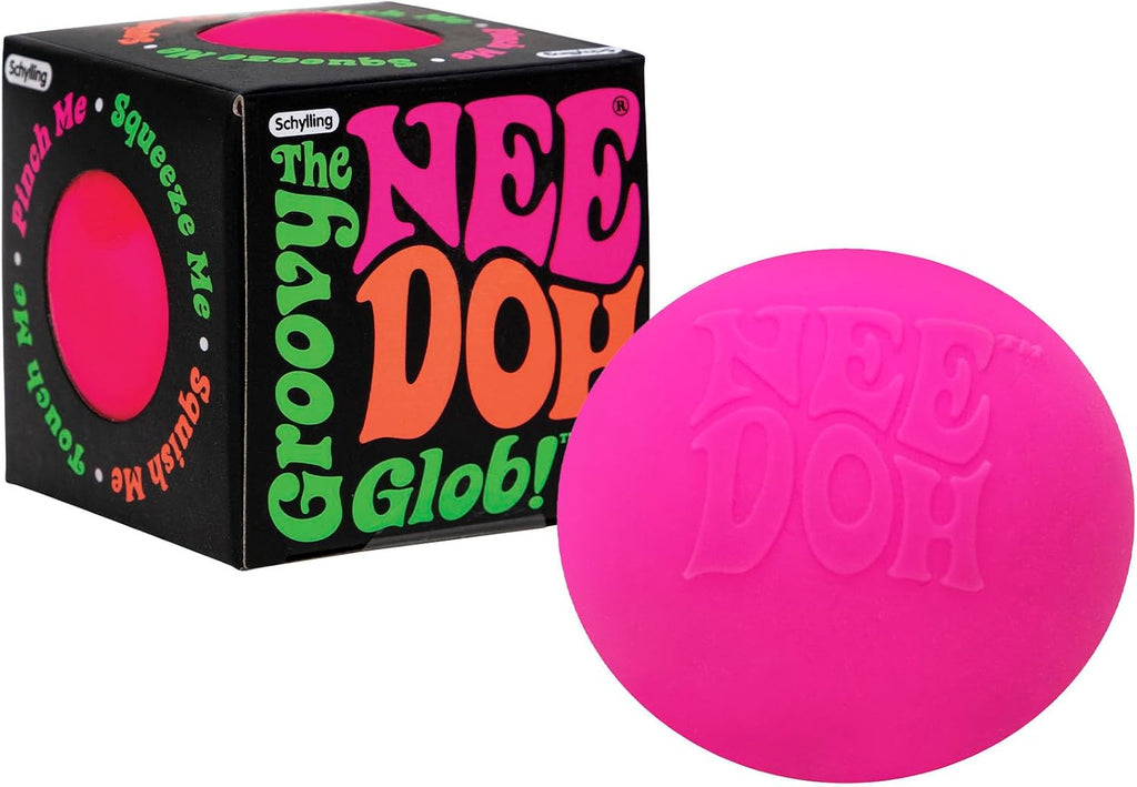 Schylling NeeDoh Original - Sensory Fidget Toy - Green - Ages 3 to Adult , 1 Count ( Pack of 1)