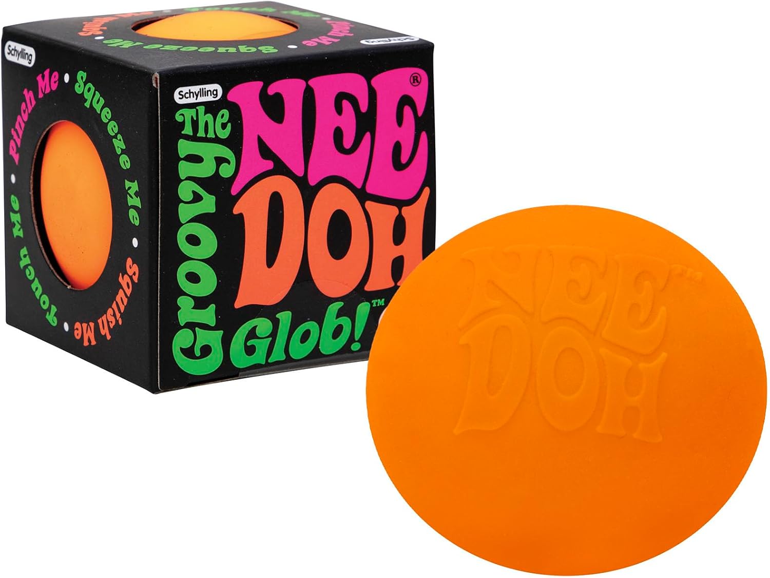 Schylling NeeDoh Original - Sensory Fidget Toy - Green - Ages 3 to Adult , 1 Count ( Pack of 1)