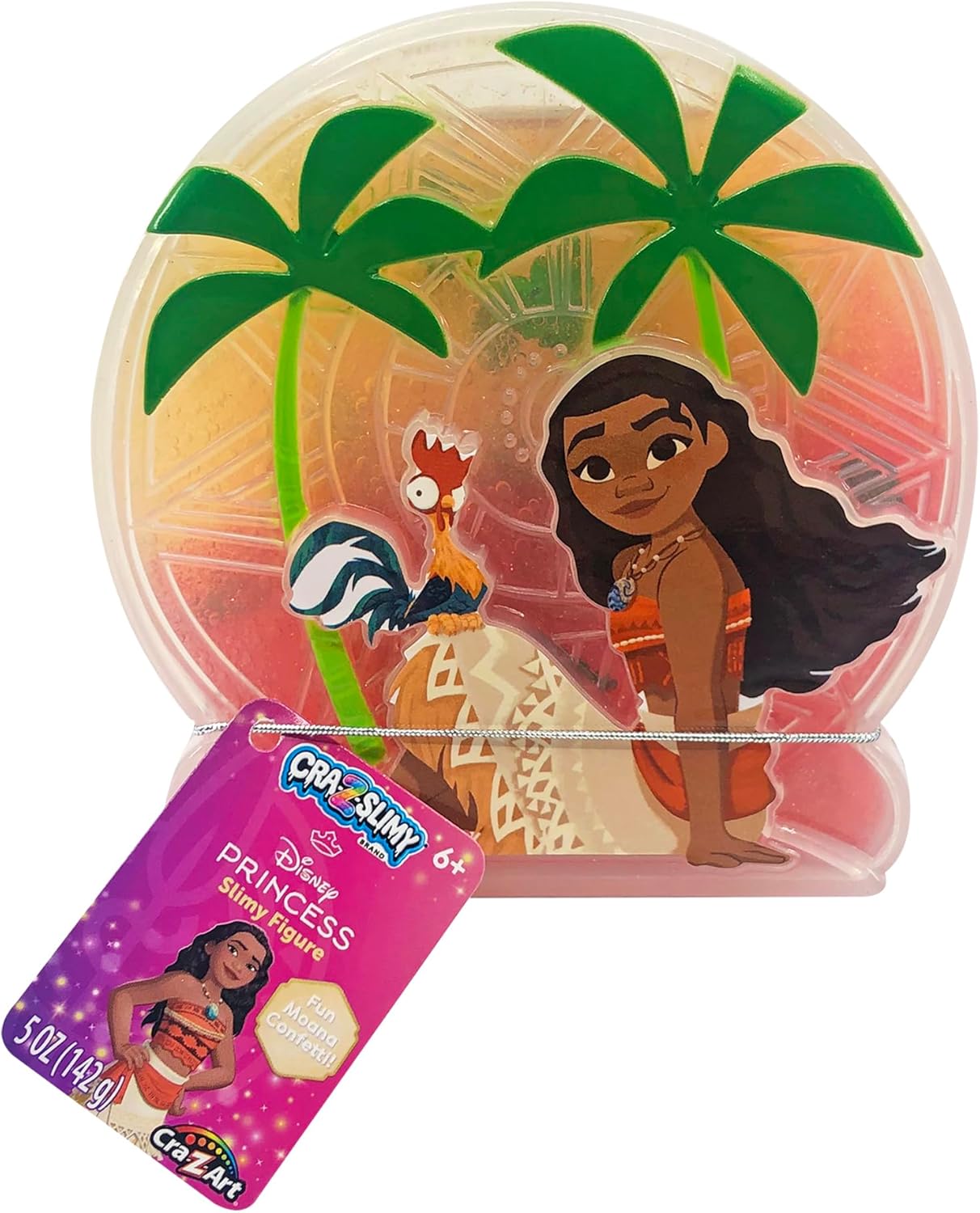 CRA-Z-Slimy Stitch Slime Toy- Glossy, Stretchy, Super Soft, Smooth Blue Stitch Slime with Stitch Shaped Confetti Mix-Ins for Boys and Girls, Lilo and Stitch Kids Toy Gift