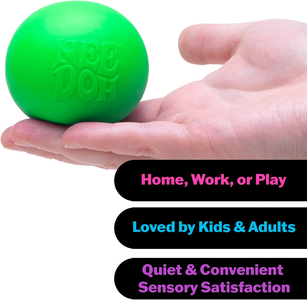 Schylling NeeDoh Original - Sensory Fidget Toy - Green - Ages 3 to Adult , 1 Count ( Pack of 1)