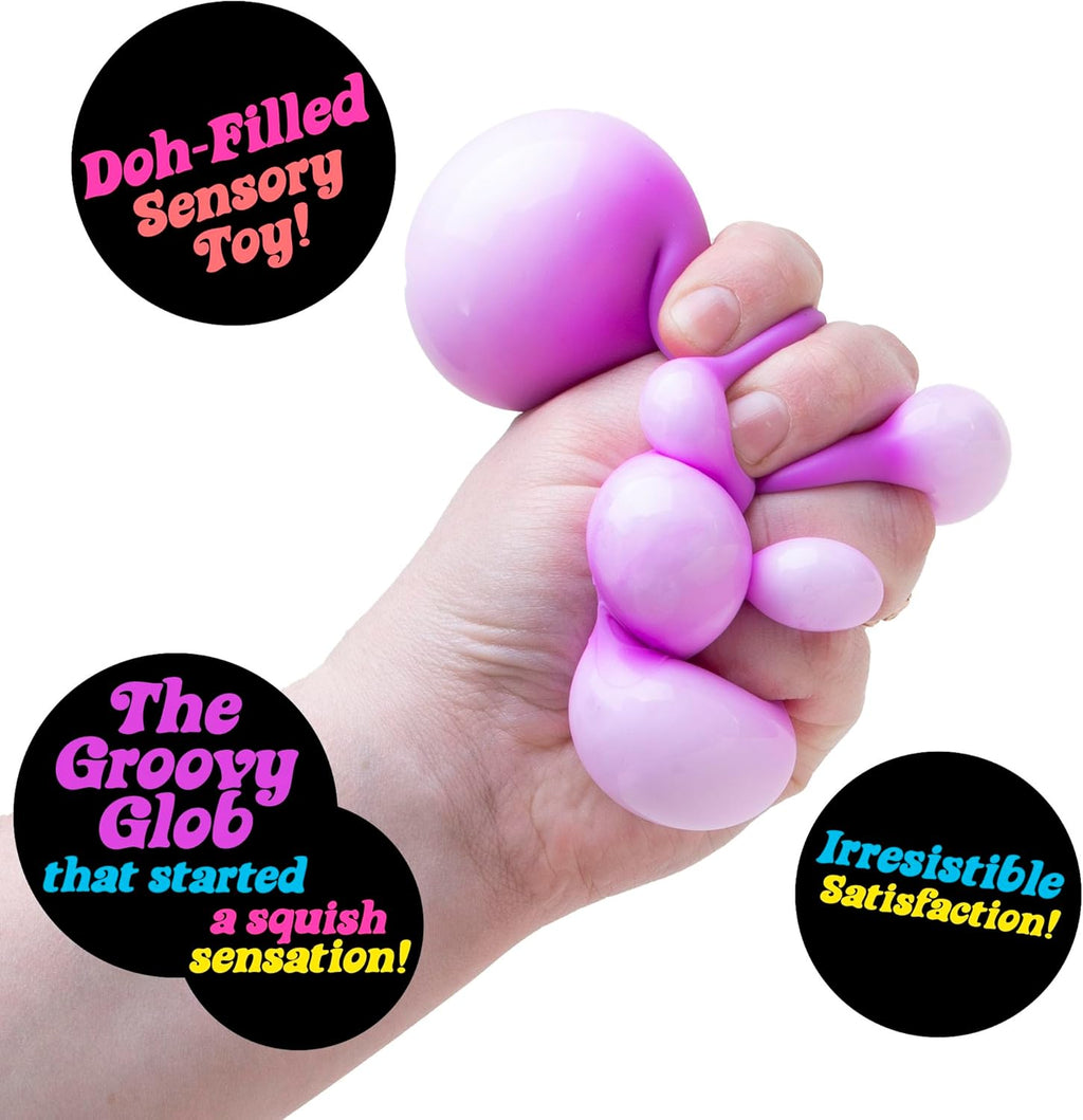 Schylling NeeDoh Original - Sensory Fidget Toy - Green - Ages 3 to Adult , 1 Count ( Pack of 1)