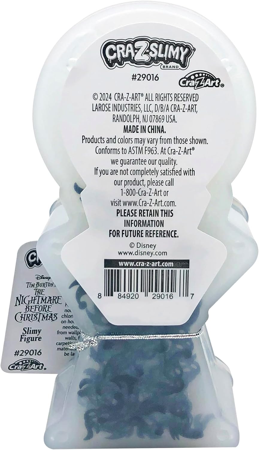 CRA-Z-Slimy Stitch Slime Toy- Glossy, Stretchy, Super Soft, Smooth Blue Stitch Slime with Stitch Shaped Confetti Mix-Ins for Boys and Girls, Lilo and Stitch Kids Toy Gift