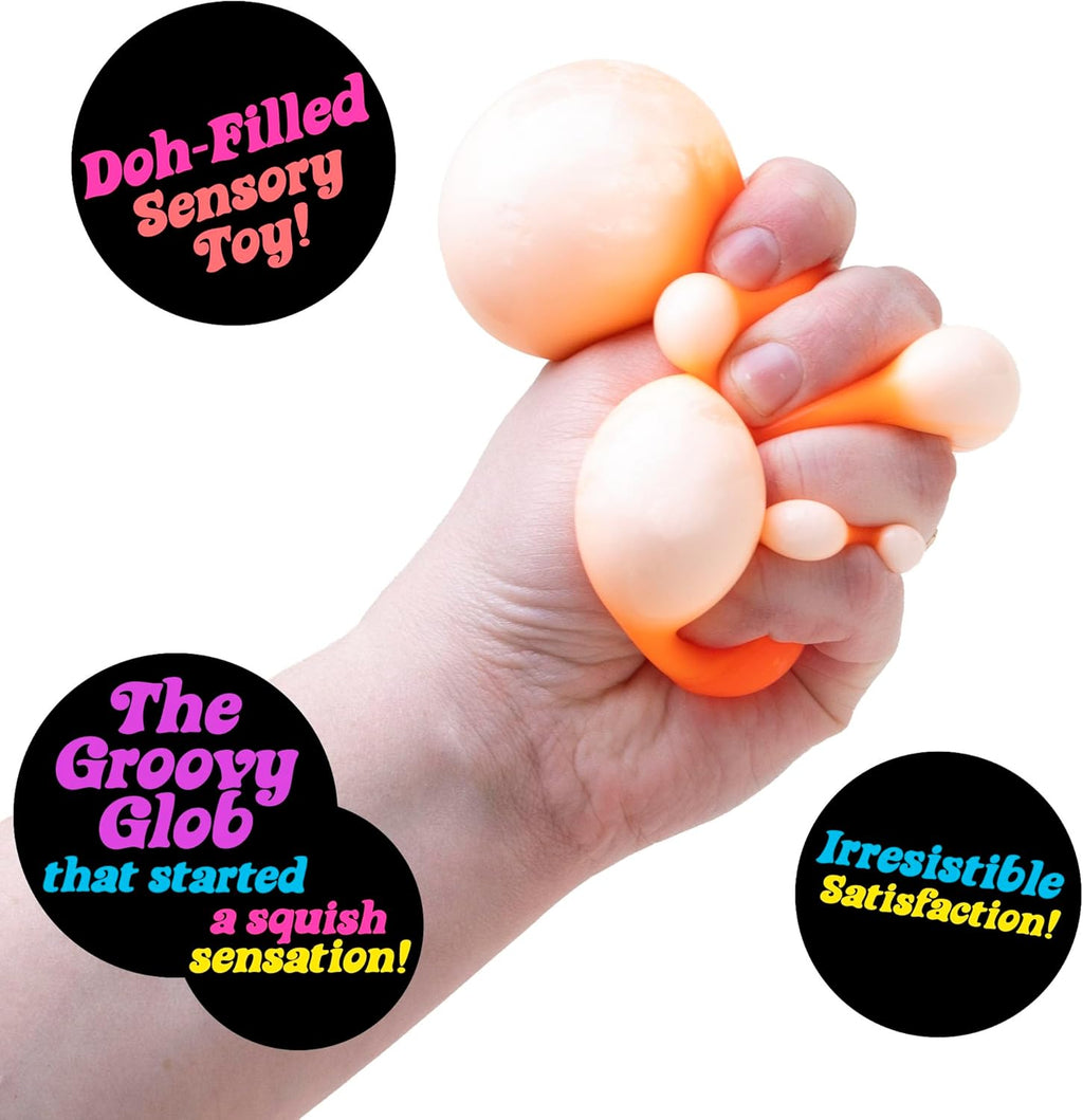 Schylling NeeDoh Original - Sensory Fidget Toy - Green - Ages 3 to Adult , 1 Count ( Pack of 1)