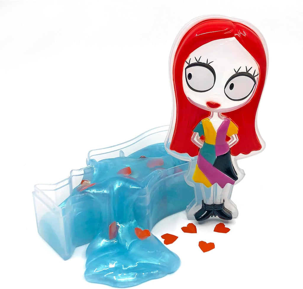 CRA-Z-Slimy Stitch Slime Toy- Glossy, Stretchy, Super Soft, Smooth Blue Stitch Slime with Stitch Shaped Confetti Mix-Ins for Boys and Girls, Lilo and Stitch Kids Toy Gift